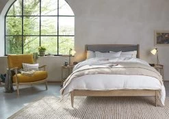 Slubby Knit Throw In Ochre -furniture 544726 midcentury lightoak 9067 cropped lights on