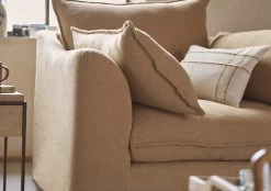 Sloafer Armchair Cover In Butler Sink Clever Vintage Linen