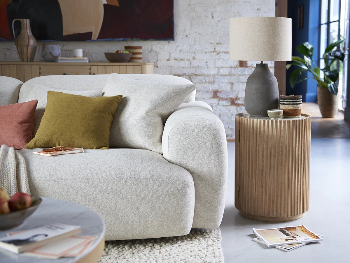 Squishblocks Love Seat In Thatch House Fabric 1 Squishblocks Love Seat In Thatch House Fabric