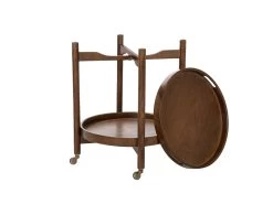 Meals On Wheels Side Table In Dark Ash -furniture 545819 meals on wheels in dark timber tray