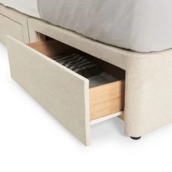 Double Tight Space Storage Bed In Thatch House Fabric -furniture 74508 be tig 277 copy