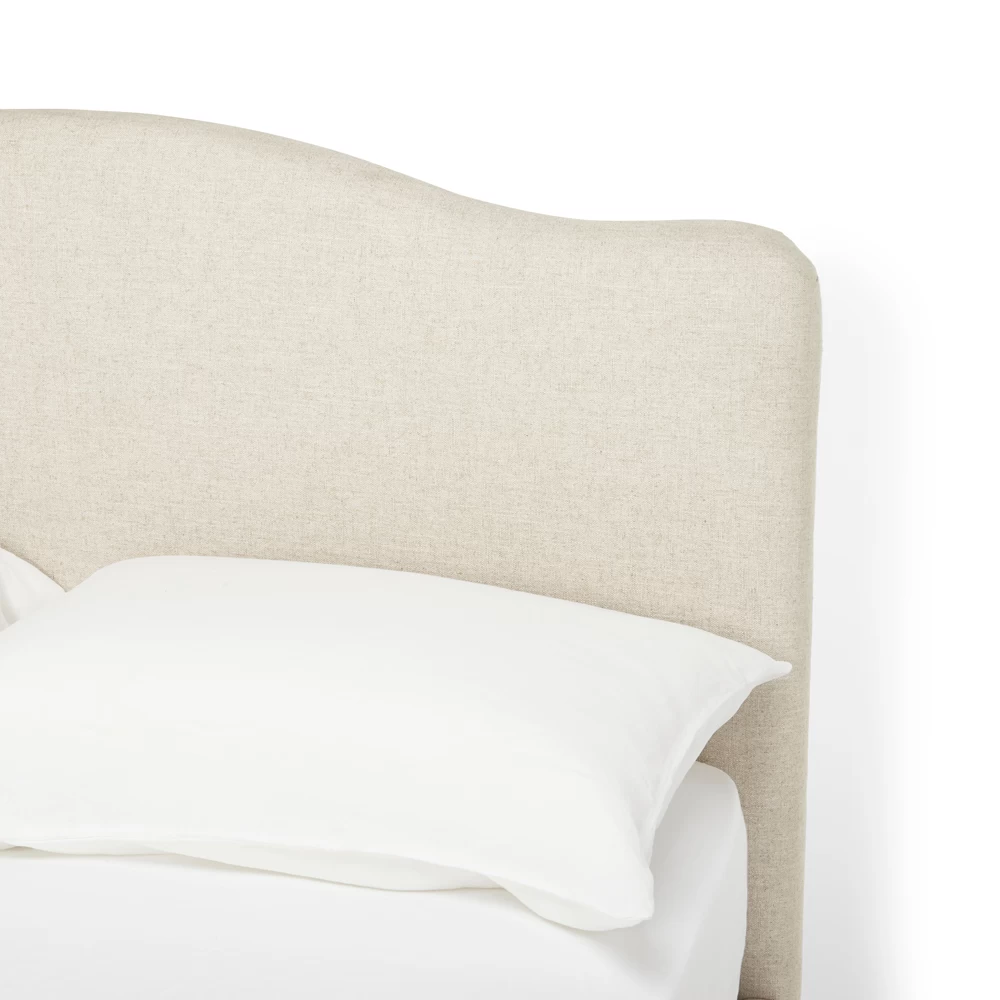 Double Luna Headboard In Thatch House Fabric 2 Double Luna Headboard In Thatch House Fabric - Image 2
