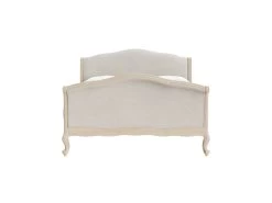 Kingsize Antoinette Bed In Natural Cotton Linen Mix
