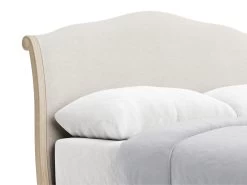 Kingsize Antoinette Bed In Natural Cotton Linen Mix 11 Kingsize Antoinette Bed In Natural Cotton Linen Mix -furniture antoinette french bed 3