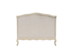 Double Antoinette Bed In Natural Cotton Linen Mix -furniture antoinette french bed 7