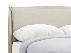 Bagel Bed Light Oak Made To Order Covers Double In Porridge Clever Softie -furniture bagel bed headboard covers