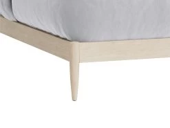 Light Oak Bagel Bed Kingsize In Natural Linen -furniture bagel bed in light oak 11