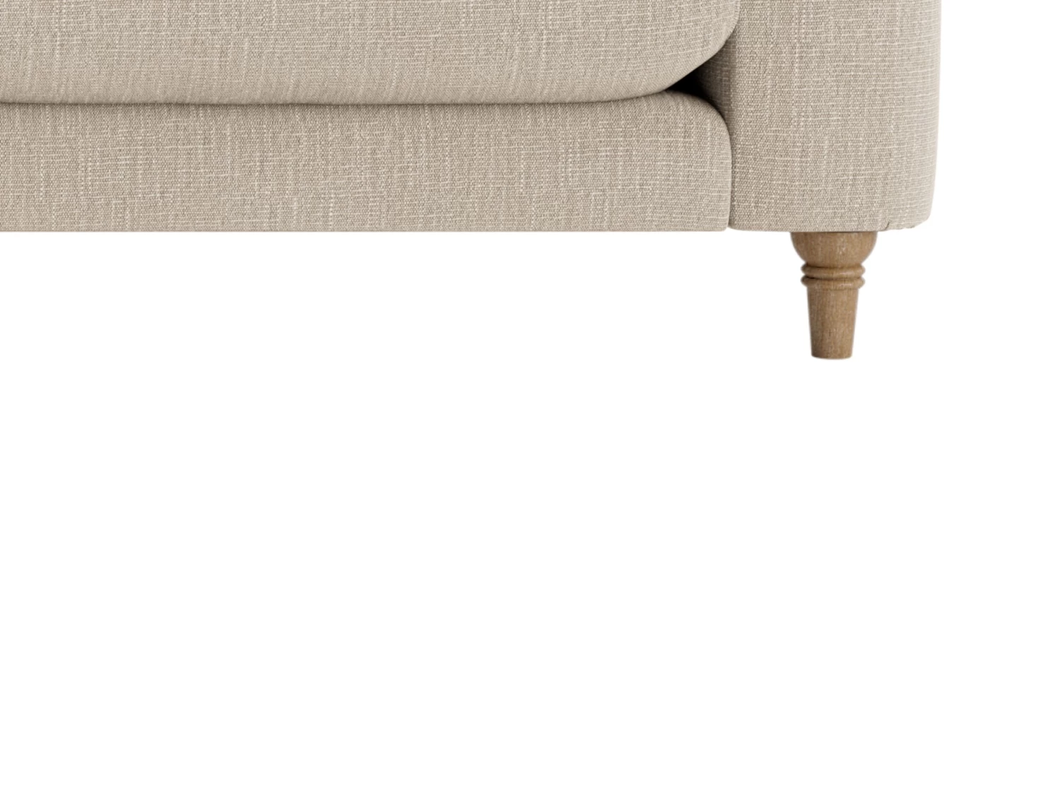 Extra Large Bakewell Sofa In Breadcrumb Clever Laundered Linen 4 Extra Large Bakewell Sofa In Breadcrumb Clever Laundered Linen - Image 4