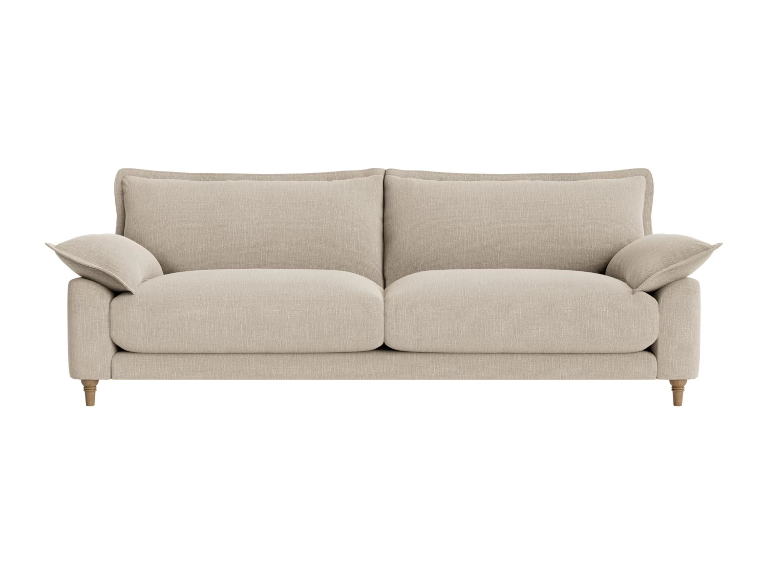 Extra Large Bakewell Sofa In Breadcrumb Clever Laundered Linen 1 Extra Large Bakewell Sofa In Breadcrumb Clever Laundered Linen