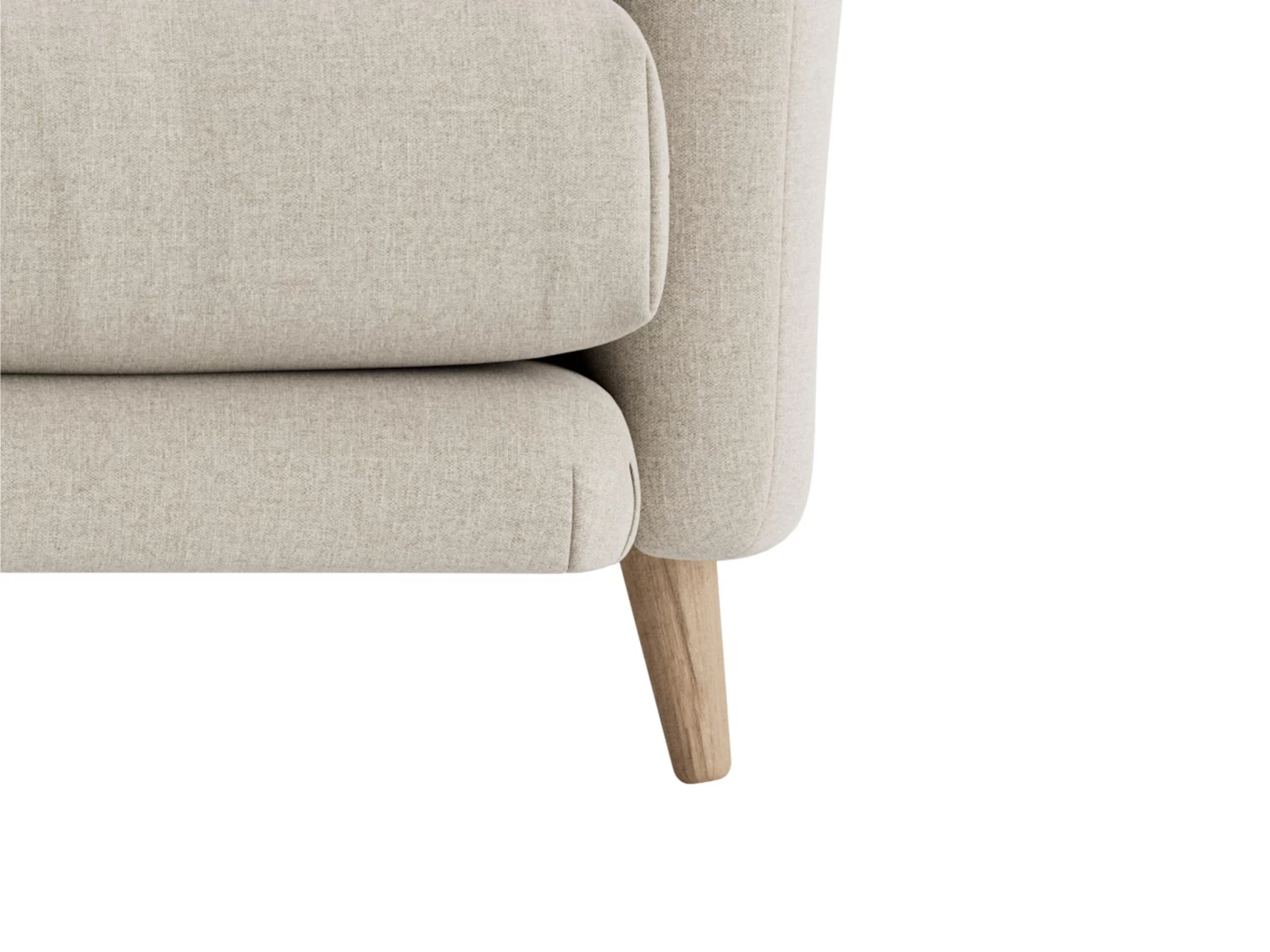 Small Banoffee Sofa In Thatch House Fabric 7 Small Banoffee Sofa In Thatch House Fabric - Image 7