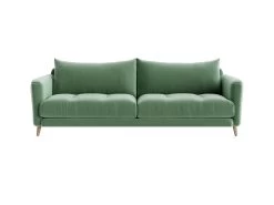 Extra Large Banoffee Sofa In Cucumber Sandwich Clever Velvet