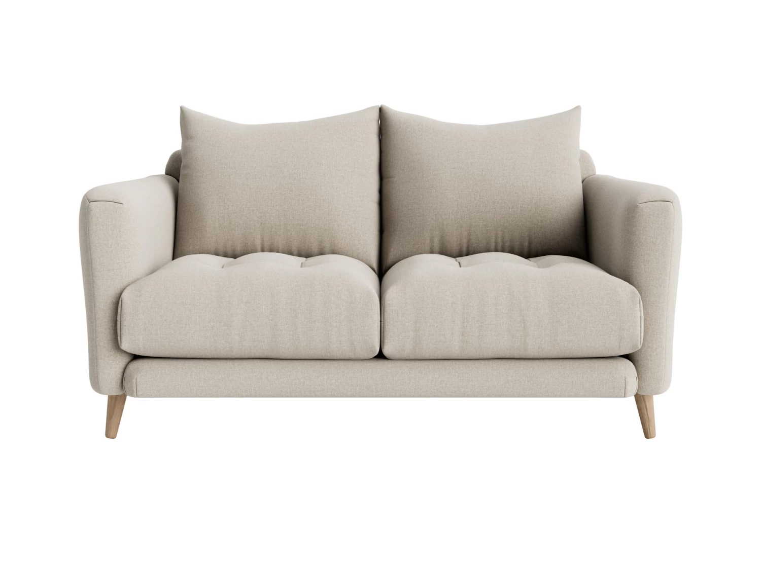 Small Banoffee Sofa In Thatch House Fabric 4 Small Banoffee Sofa In Thatch House Fabric - Image 4