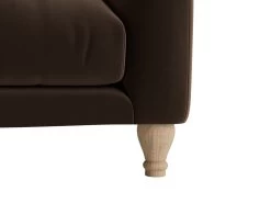 Small Bear Hug Sofa In Warm Brownie Clever Velvet -furniture bear hug sofa 11