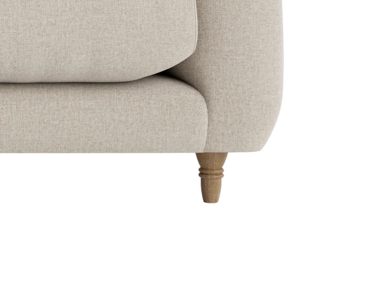 Small Boho Sofa In Thatch House Fabric 7 Small Boho Sofa In Thatch House Fabric - Image 7