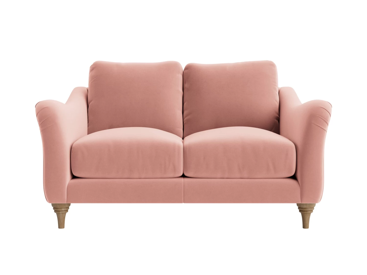 Small Bumpster Sofa In Flushed Cheek Clever Velvet 2 Small Bumpster Sofa In Flushed Cheek Clever Velvet - Image 2