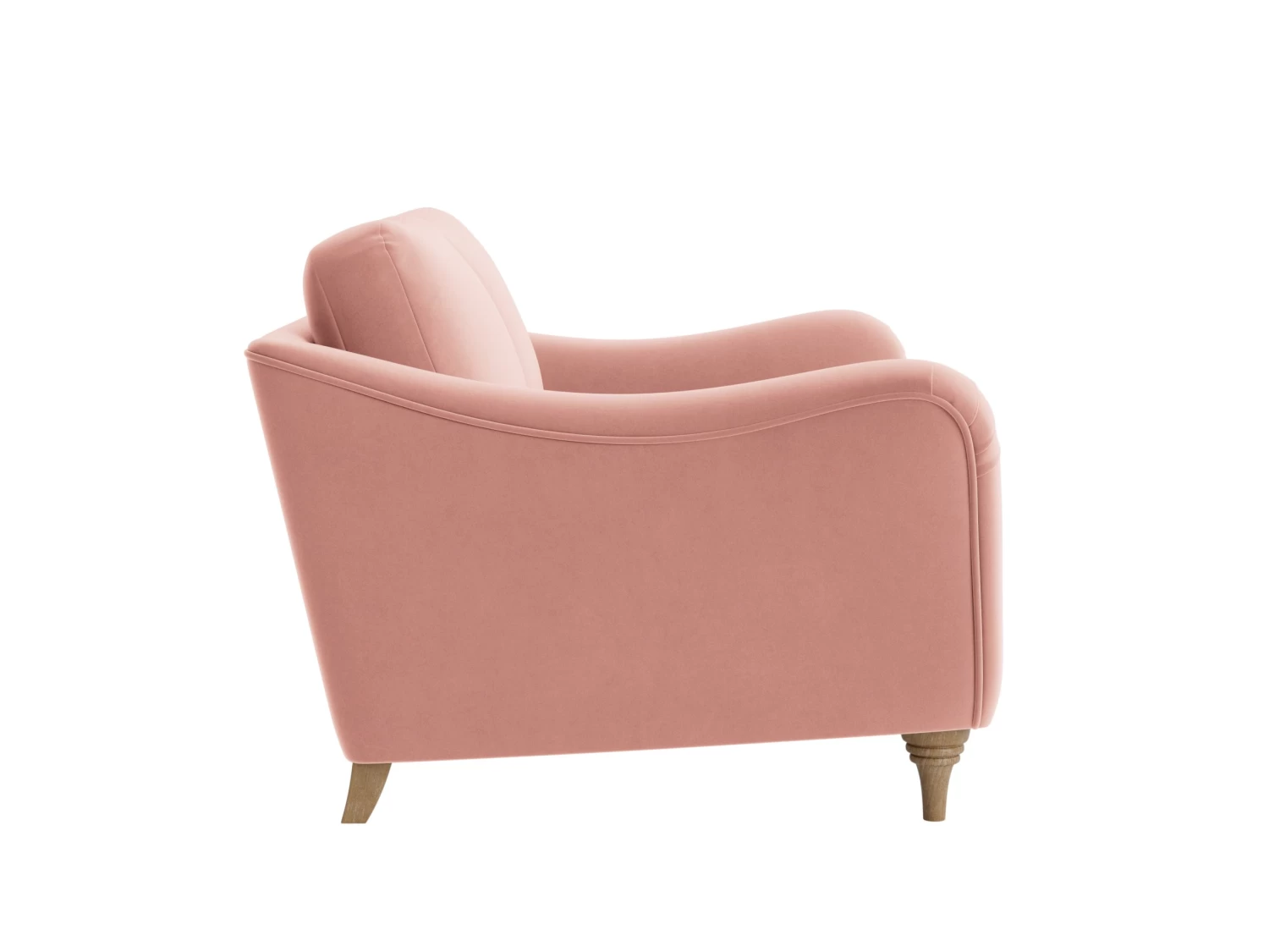 Small Bumpster Sofa In Flushed Cheek Clever Velvet 3 Small Bumpster Sofa In Flushed Cheek Clever Velvet - Image 3