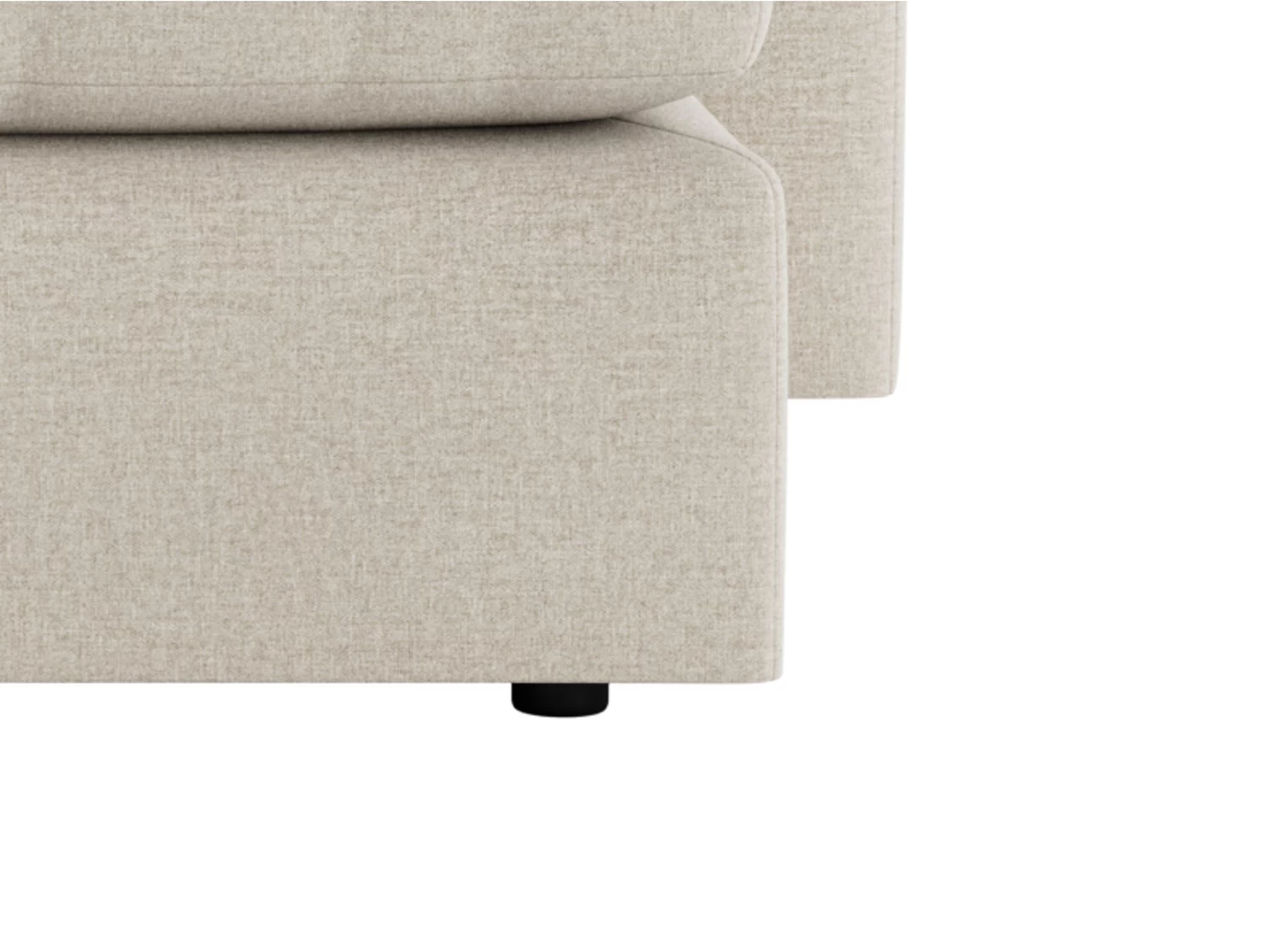 Medium Right Hand Chaise Cuddlemuffin Modular Chaise Sofa In Thatch House Fabric 7 Medium Right Hand Chaise Cuddlemuffin Modular Chaise Sofa In Thatch House Fabric - Image 7