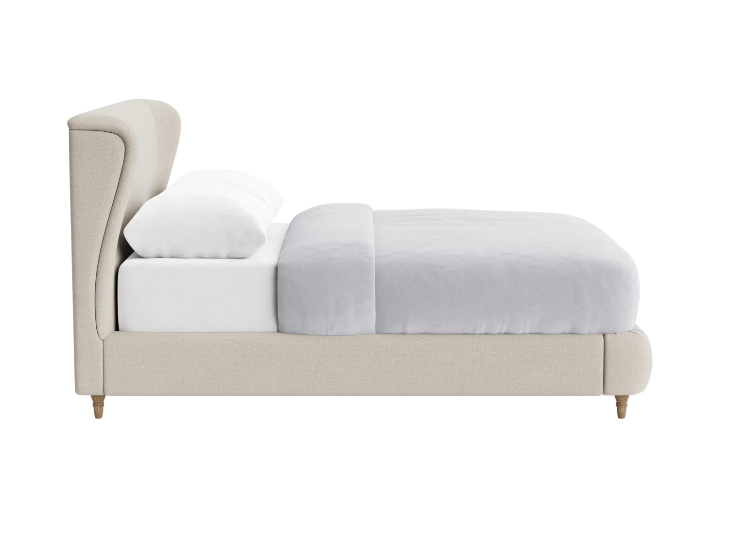 Double Hugger Bed In Thatch House Fabric 5 Double Hugger Bed In Thatch House Fabric - Image 5