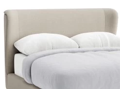 Double Hugger Bed In Thatch House Fabric 14 Double Hugger Bed In Thatch House Fabric -furniture hugger upholstered bed 3