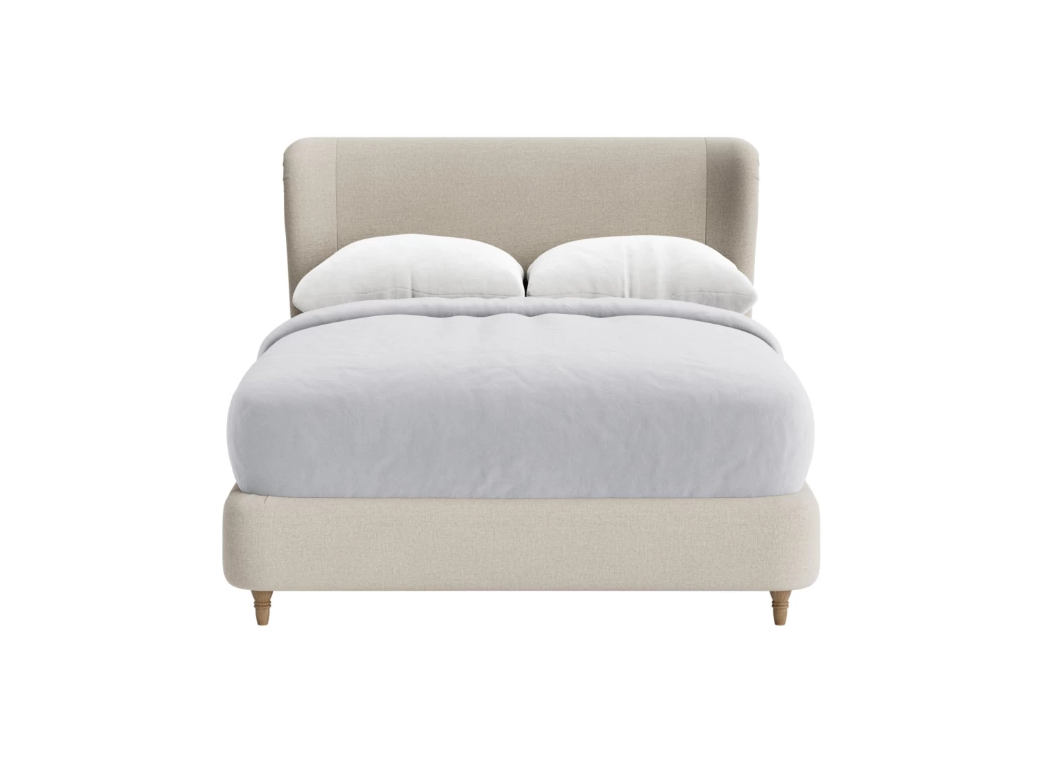 Double Hugger Bed In Thatch House Fabric 4 Double Hugger Bed In Thatch House Fabric - Image 4