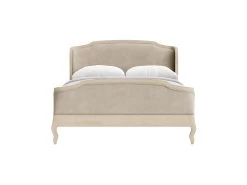 Kingsize Joëlle Bed In Natural Linen