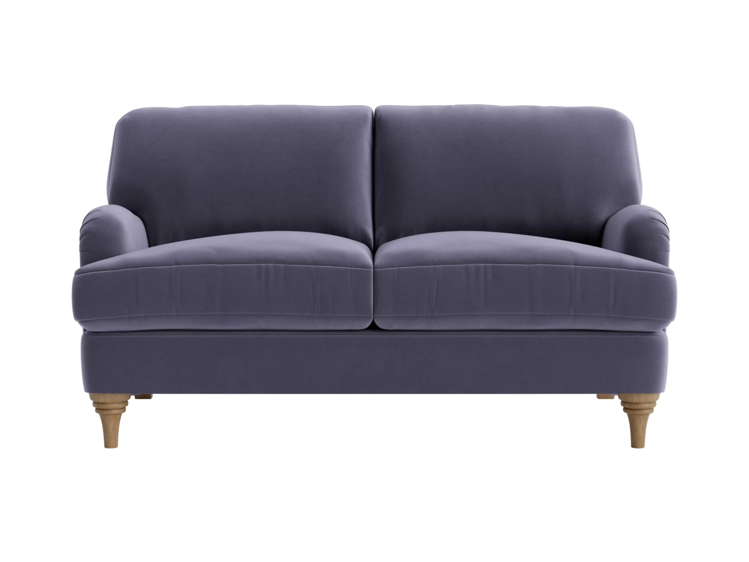 Small Jonesy Sofa In Squashed Grape Clever Velvet 1 Small Jonesy Sofa In Squashed Grape Clever Velvet