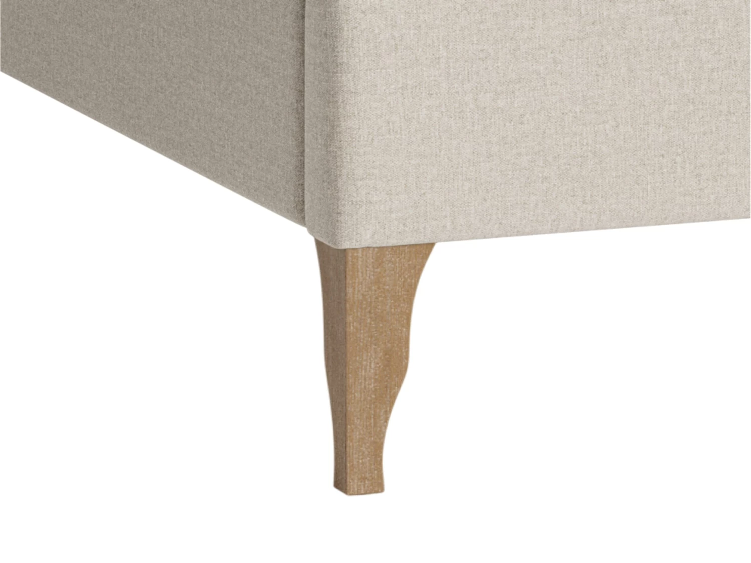 Double Luna Bed In Thatch House Fabric 8 Double Luna Bed In Thatch House Fabric - Image 8