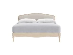Superking Mirabelle Bed In Natural Cotton Linen Mix