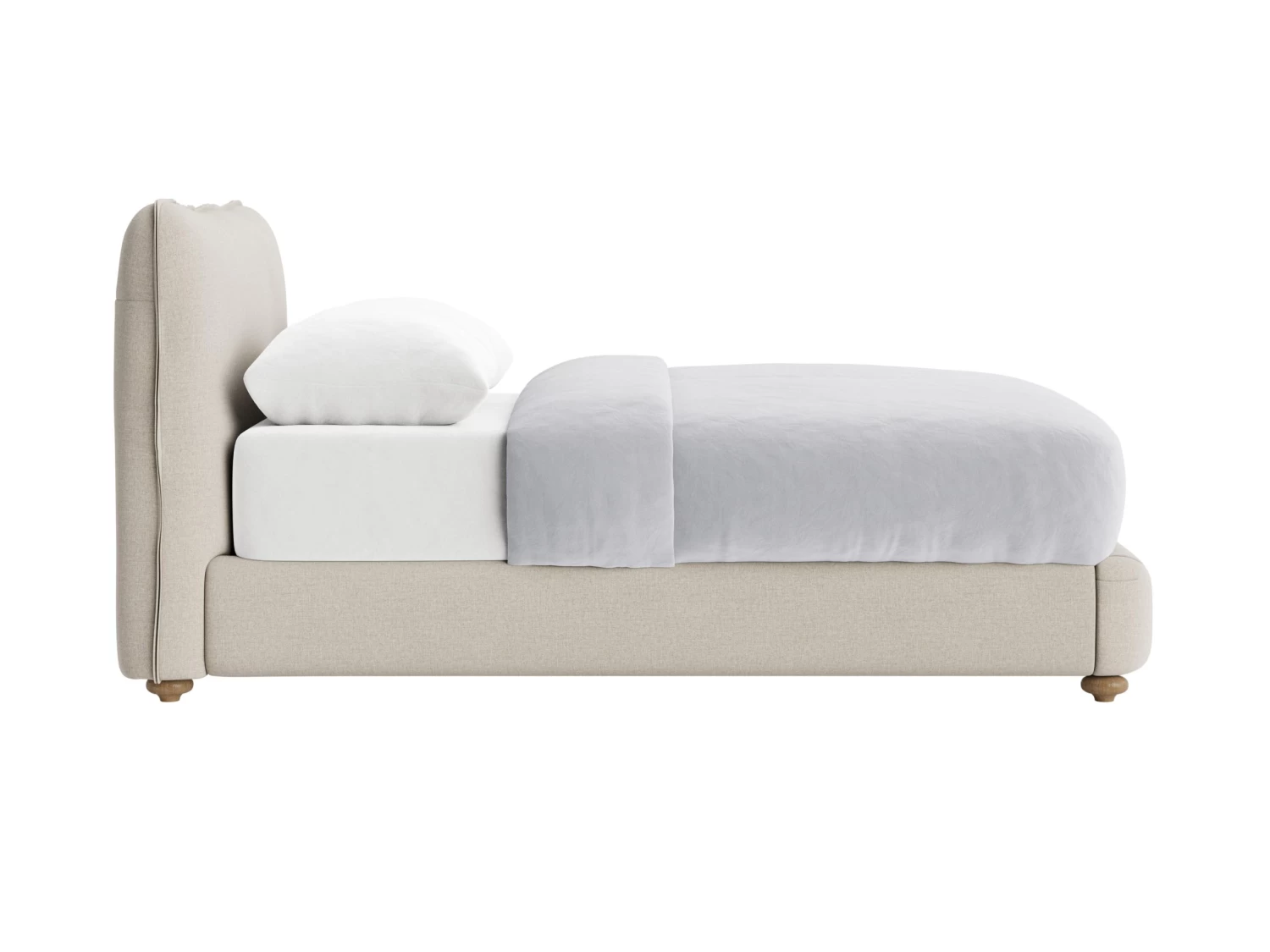 Double Pillow Talker Bed In Thatch House Fabric 6 Double Pillow Talker Bed In Thatch House Fabric - Image 6