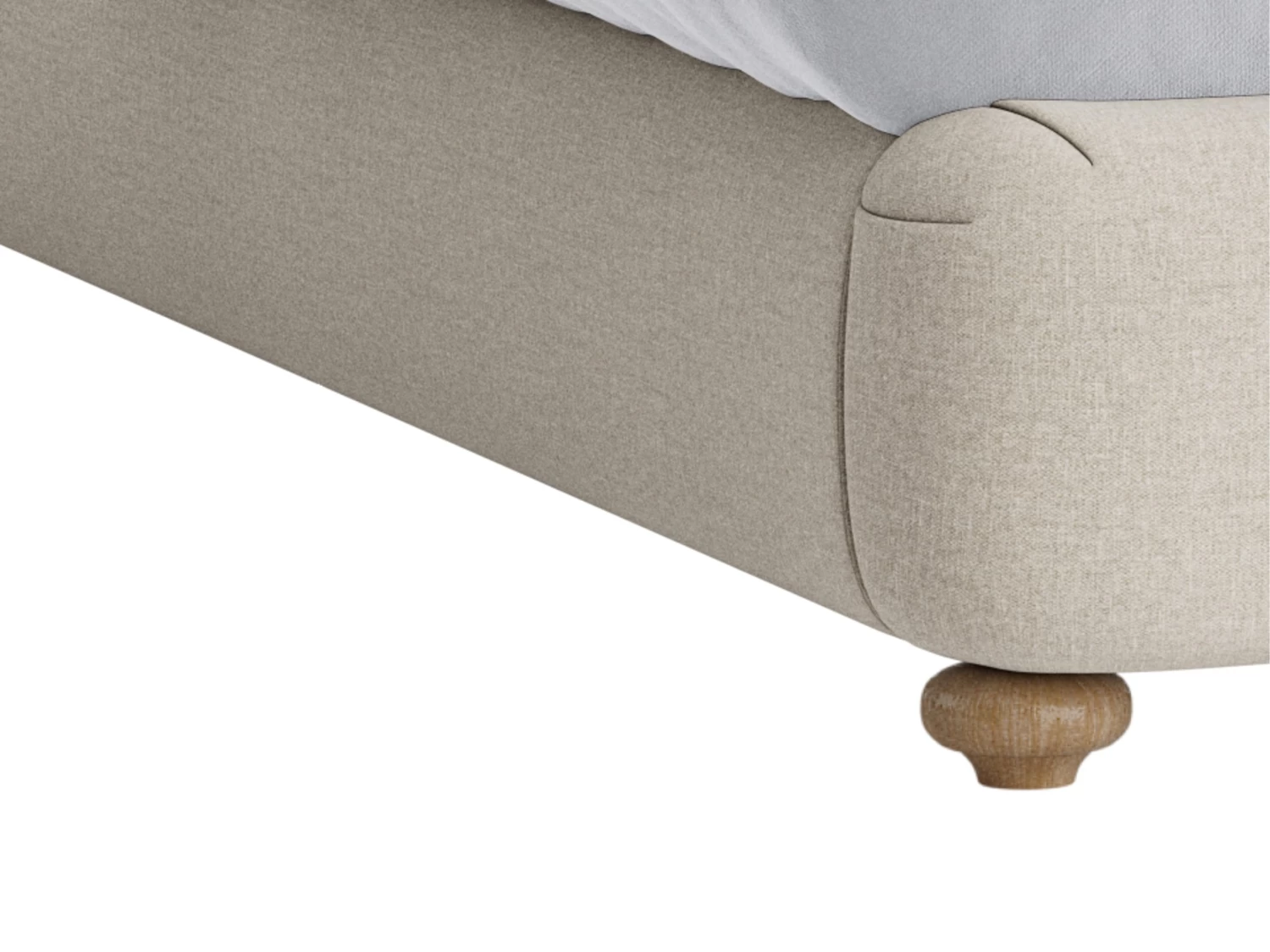 Double Pillow Talker Bed In Thatch House Fabric 9 Double Pillow Talker Bed In Thatch House Fabric - Image 9