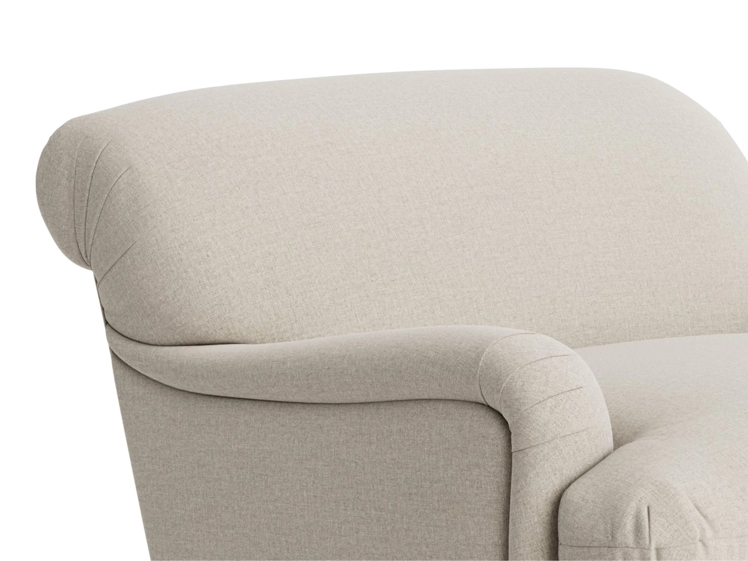 Pudding Love Seat In Thatch House Fabric 6 Pudding Love Seat In Thatch House Fabric - Image 6