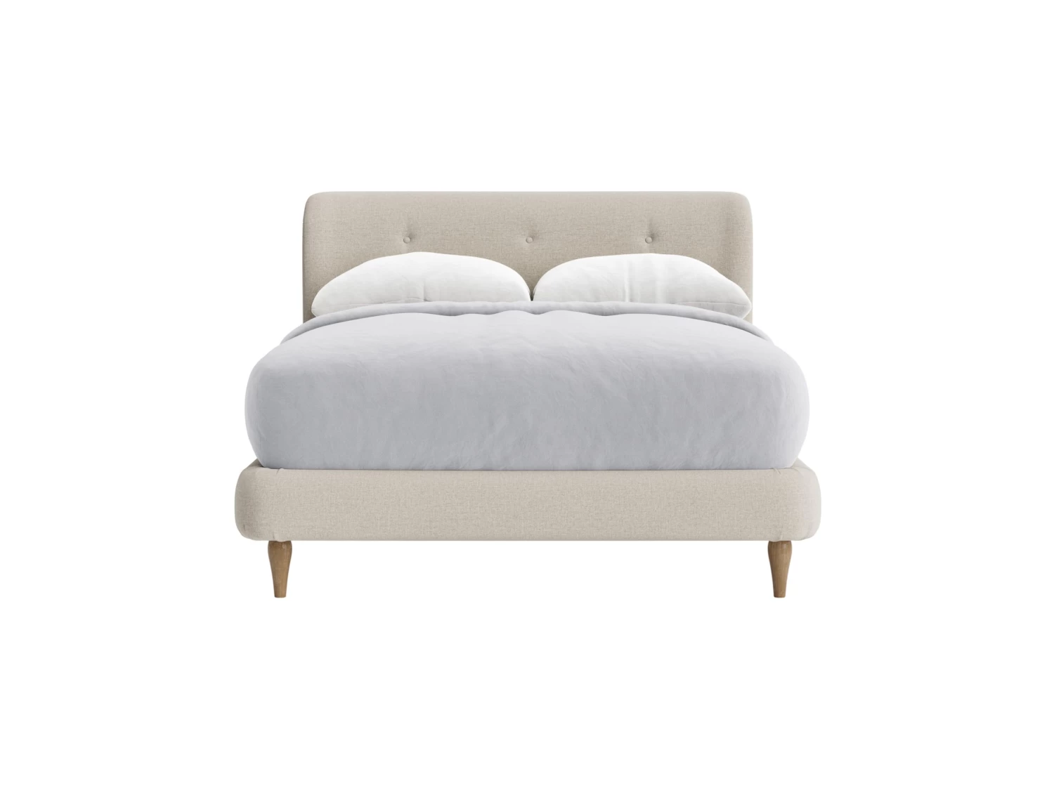 Double Puffball Bed In Thatch House Fabric 5 Double Puffball Bed In Thatch House Fabric - Image 5