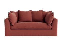 Sloafer Sofa Medium In Summer Pudding Clever Vintage Linen