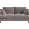 Small Smithy Sofa In Tarnished Silver Clever Velvet