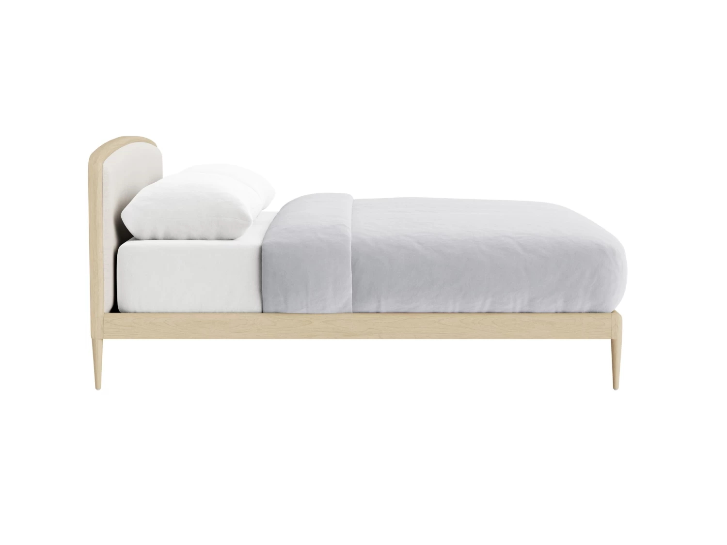 Superking Smoothie Bed In Natural Cotton Linen Mix 2 Superking Smoothie Bed In Natural Cotton Linen Mix - Image 2
