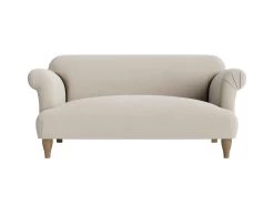 Small Soufflé Sofa In Thatch House Fabric -furniture souffle sofa 3