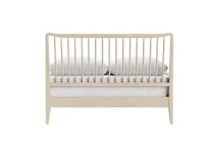 Kingsize Spindle In Light Oak -furniture spindle mid century bed 12