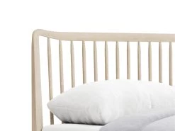 Kingsize Spindle In Light Oak -furniture spindle mid century bed 13