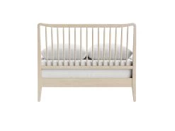 Double Spindle In Light Oak -furniture spindle mid century bed 7