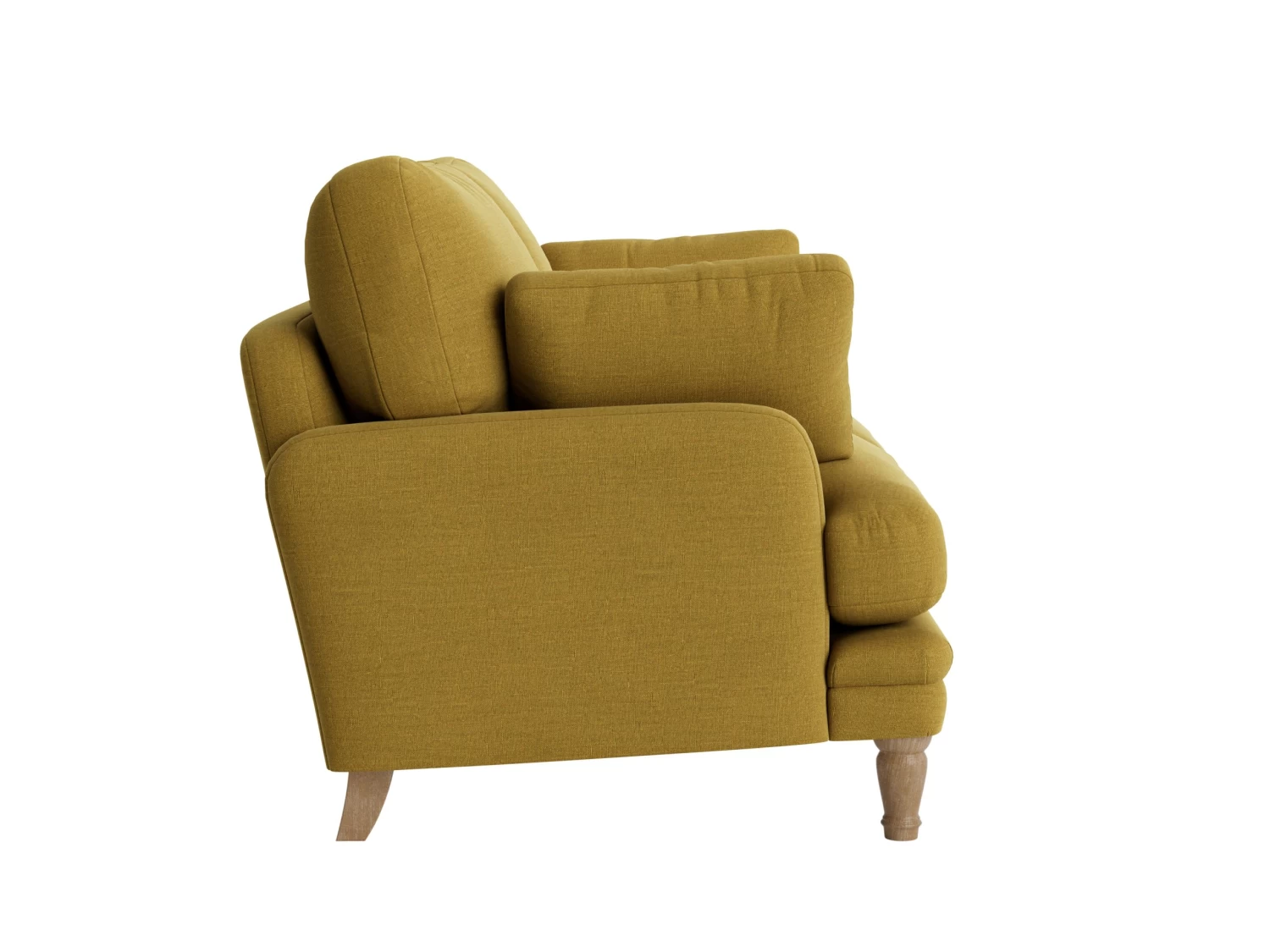 Small Squisharoo Sofa In Cardamom Cake Clever Vintage Linen 2 Small Squisharoo Sofa In Cardamom Cake Clever Vintage Linen - Image 2