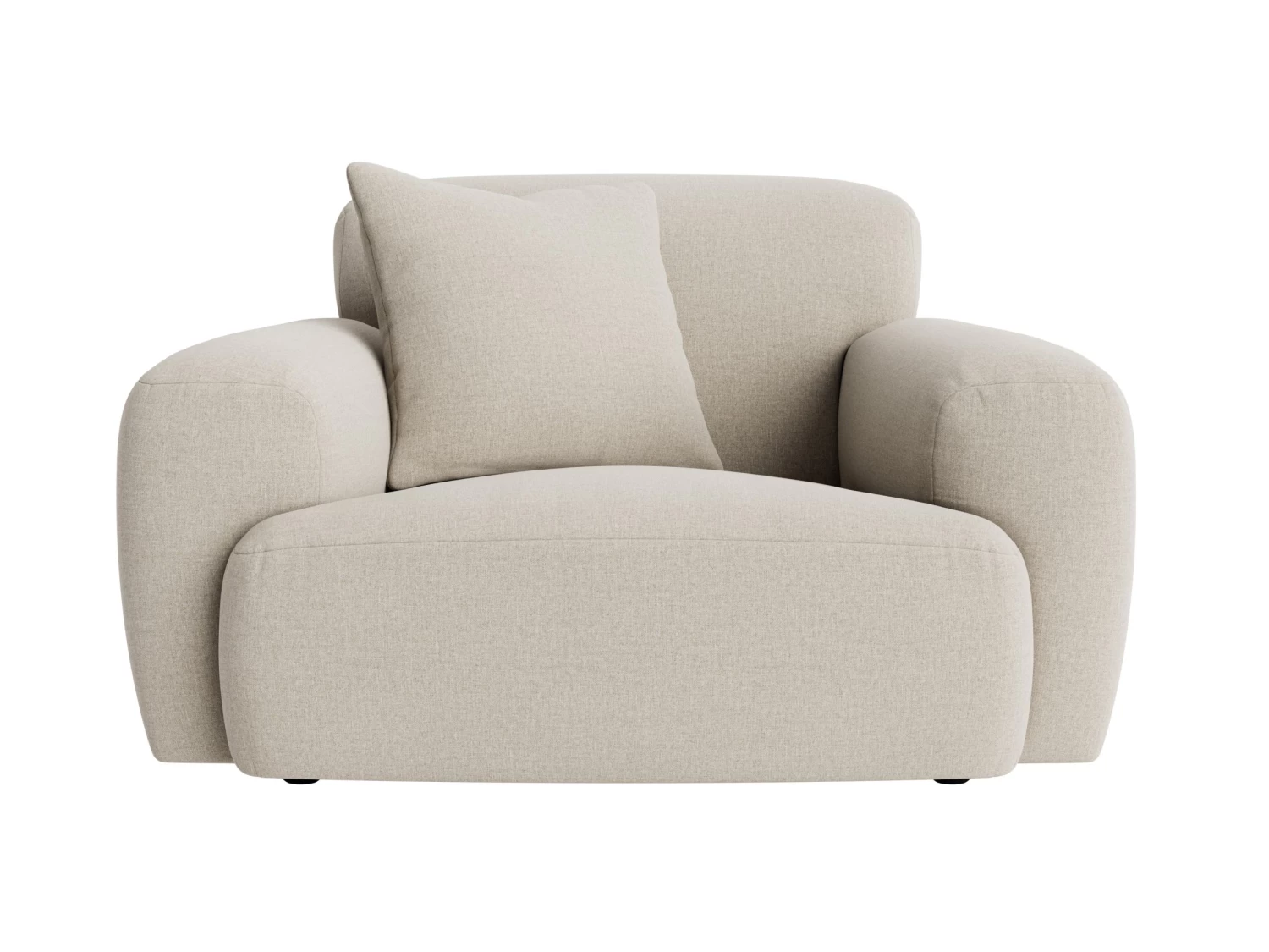 Squishblocks Love Seat In Thatch House Fabric 3 Squishblocks Love Seat In Thatch House Fabric - Image 3