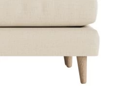 Large Right Hand Squishmeister Chaise Sofa In Shortbread Clever Woolly Fabric -furniture squishmeister chaise sofa 5