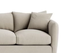 Large Left Hand Corner Squishmeister Corner Sofa In Thatch House Fabric -furniture squishmeister corner sofa 3