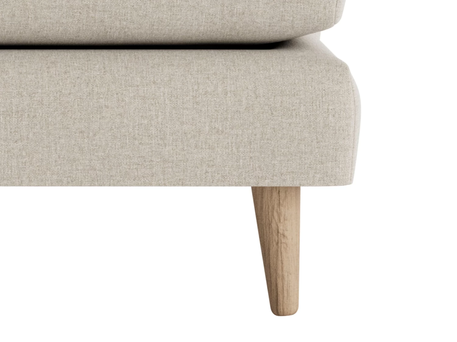 Squishmeister Love Seat Chaise In Thatch House Fabric 6 Squishmeister Love Seat Chaise In Thatch House Fabric - Image 6