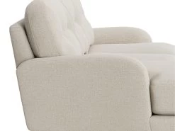 Large Left Hand Sugar Bum Chaise Sofa In Thatch House Fabric -furniture sugar bum chaise sofa 4