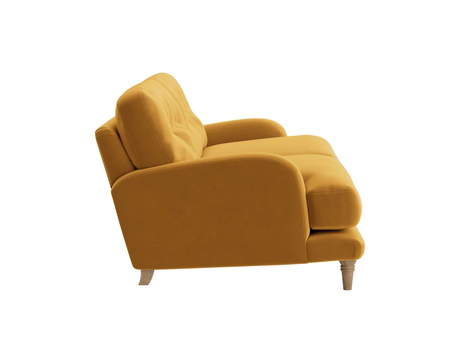 Large Sugar Bum Sofa In Butterscotch Clever Velvet 2 Large Sugar Bum Sofa In Butterscotch Clever Velvet - Image 2