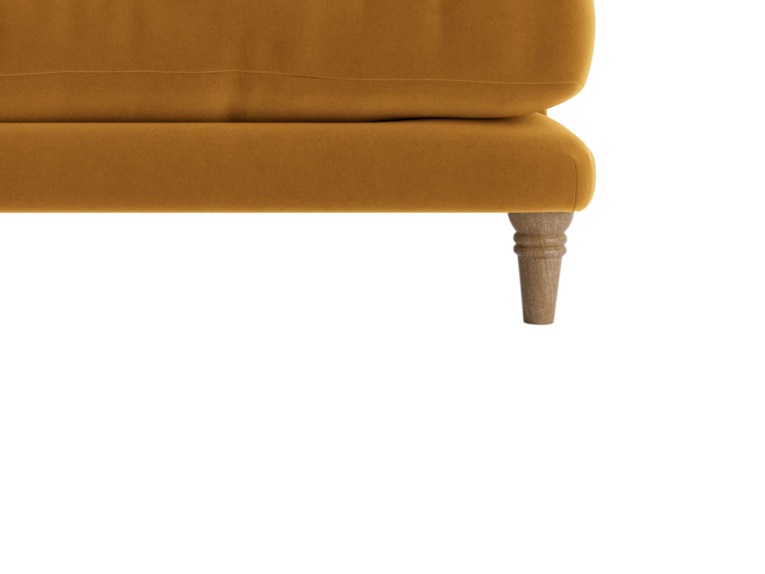 Large Sugar Bum Sofa In Butterscotch Clever Velvet 6 Large Sugar Bum Sofa In Butterscotch Clever Velvet - Image 6