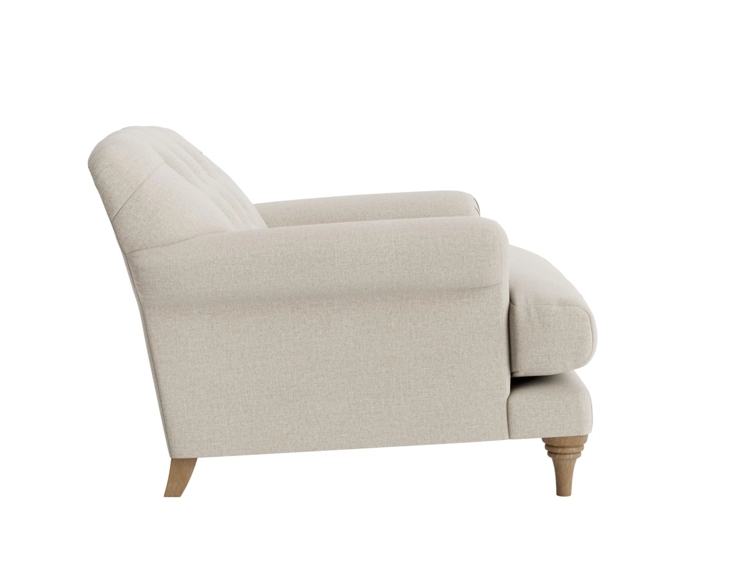 Truffle Love Seat In Thatch House Fabric 5 Truffle Love Seat In Thatch House Fabric - Image 5